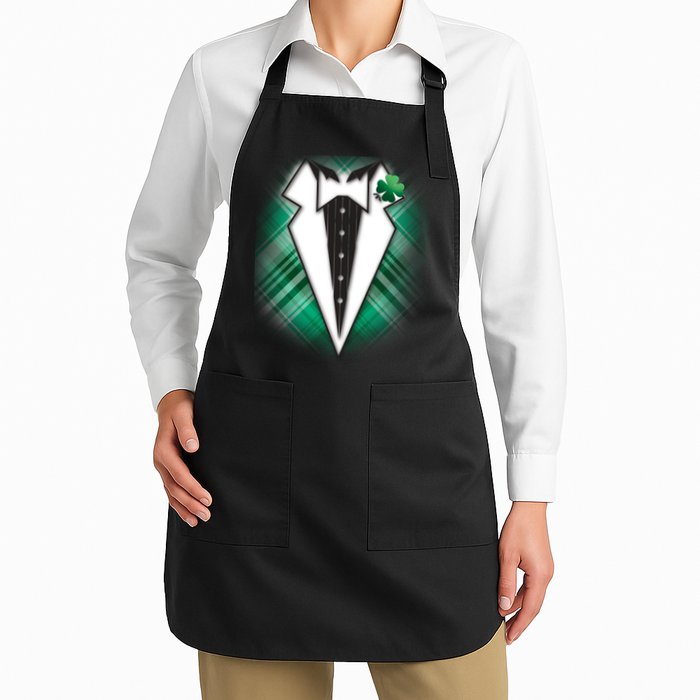 Cool St. Patrick's Day Tuxedo Irish Tux Apron