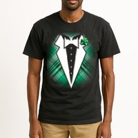 Cool St. Patrick's Day Tuxedo Irish Tux Tall T-Shirt