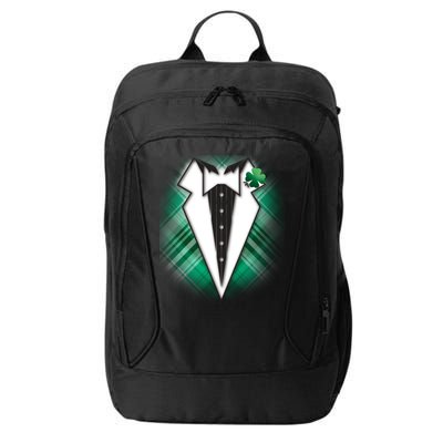 Cool St. Patrick's Day Tuxedo Irish Tux City Backpack
