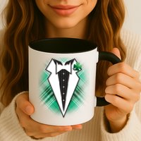 Cool St. Patrick's Day Tuxedo Irish Tux Mug