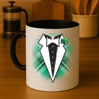 Cool St. Patrick's Day Tuxedo Irish Tux Mug
