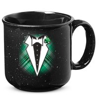 Cool St. Patrick's Day Tuxedo Irish Tux 15oz Campfire Ceramic Mug
