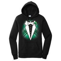Cool St. Patrick's Day Tuxedo Irish Tux Women's Pullover Hoodie