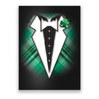 Cool St. Patrick's Day Tuxedo Irish Tux Poster