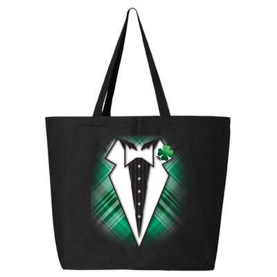 Cool St. Patrick's Day Tuxedo Irish Tux 25L Jumbo Tote