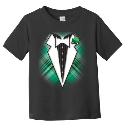 Cool St. Patrick's Day Tuxedo Irish Tux Toddler T-Shirt