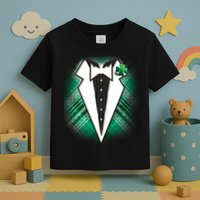 Cool St. Patrick's Day Tuxedo Irish Tux Toddler T-Shirt