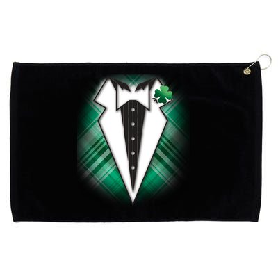 Cool St. Patrick's Day Tuxedo Irish Tux Grommeted Golf Towel