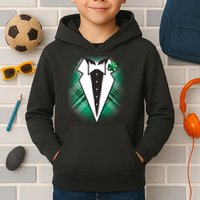 Cool St. Patrick's Day Tuxedo Irish Tux Kids Hoodie