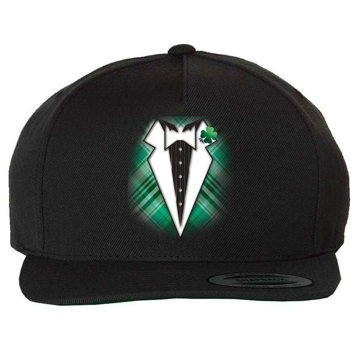 Cool St. Patrick's Day Tuxedo Irish Tux Wool Snapback Cap