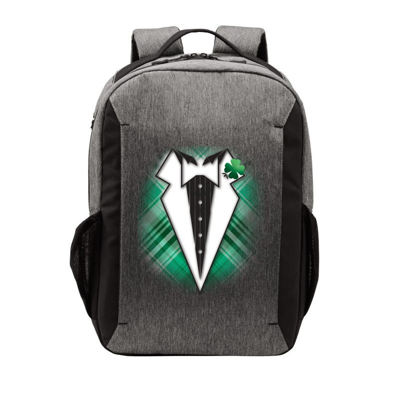 Cool St. Patrick's Day Tuxedo Irish Tux Vector Backpack
