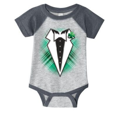 Cool St. Patrick's Day Tuxedo Irish Tux Infant Baby Jersey Bodysuit