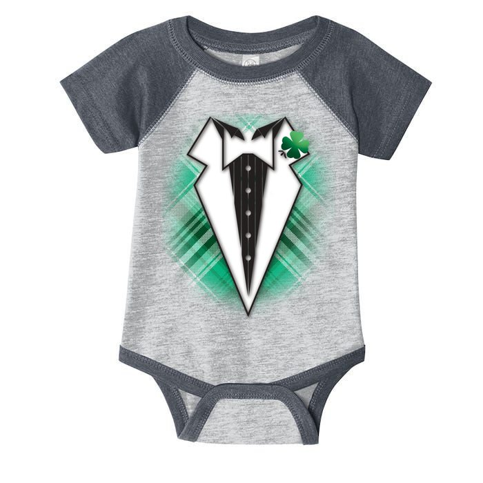 Cool St. Patrick's Day Tuxedo Irish Tux Infant Baby Jersey Bodysuit