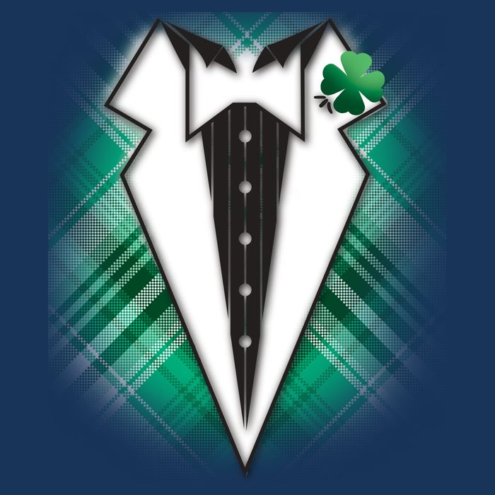 Cool St. Patrick's Day Tuxedo Irish Tux Infant Baby Jersey Bodysuit