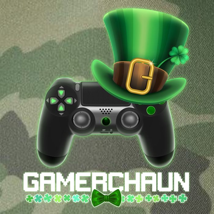 Cool St Patrick's Day Gamerchaun Game Controller Leprechaun Legacy Tie Dye Trucker Hat