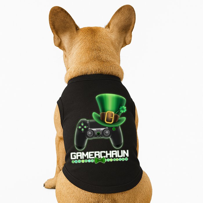 Cool St Patrick's Day Gamerchaun Game Controller Leprechaun Doggie Tank