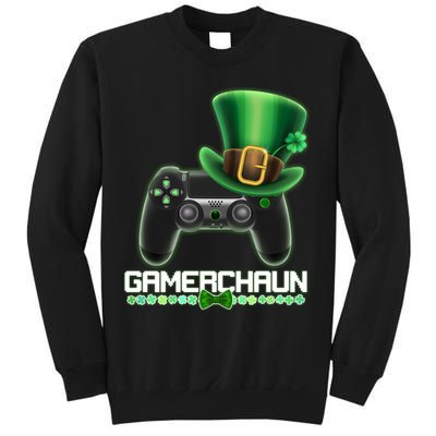 Cool St Patrick's Day Gamerchaun Game Controller Leprechaun Sweatshirt
