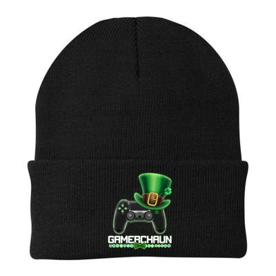 Cool St Patrick's Day Gamerchaun Game Controller Leprechaun Beanie