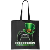 Cool St Patrick's Day Gamerchaun Game Controller Leprechaun Tote Bag