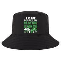 Cool St Patrick's Day P Is For Playing Games   Cool Comfort Performance Bucket Hat