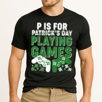 Cool St Patrick's Day P Is For Playing Games   Performance Shirt