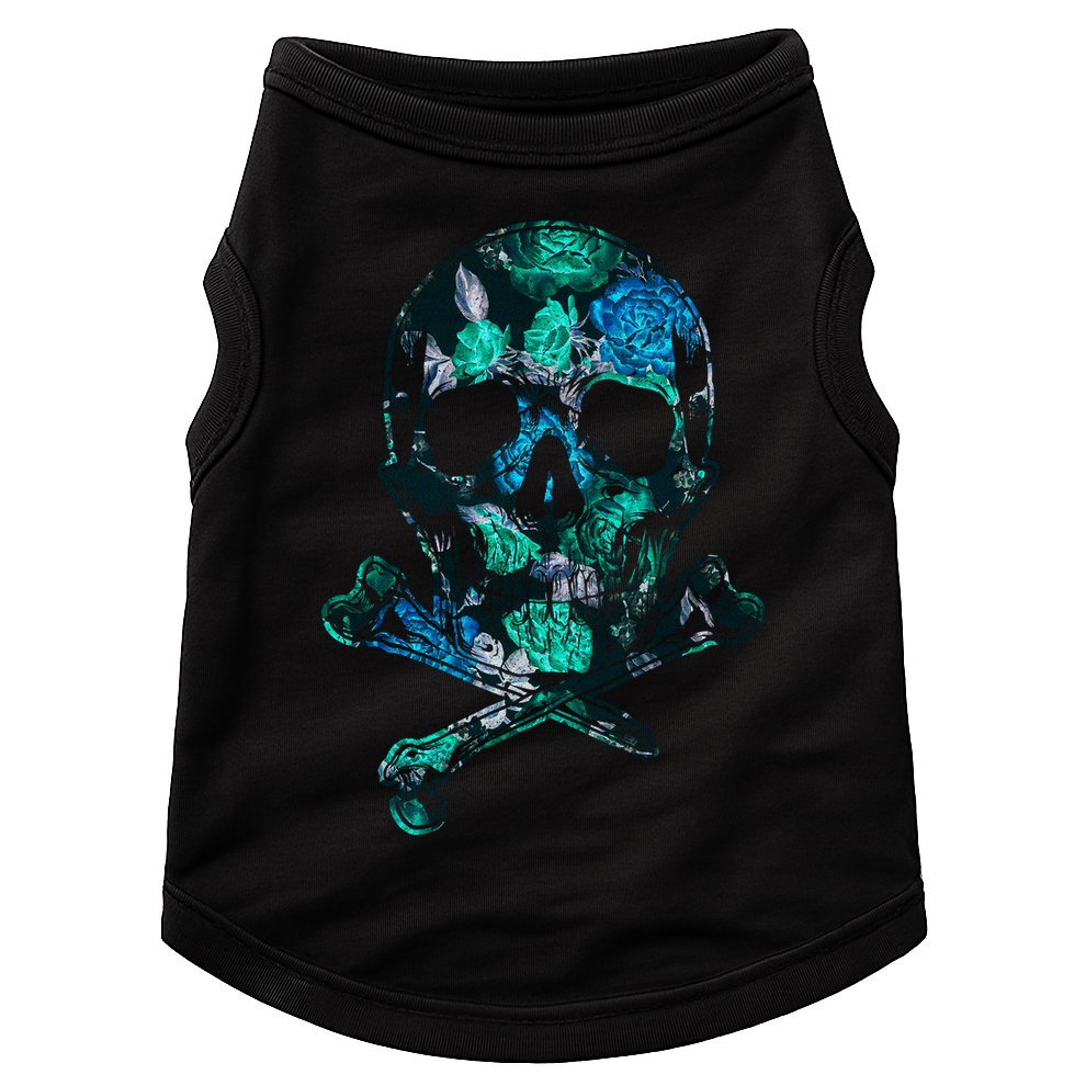 Cool Summer Graphic Skull Doggie Tank