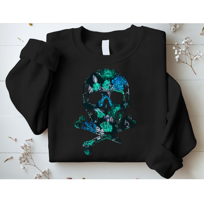 Cool Summer Graphic Skull Sweatshirt