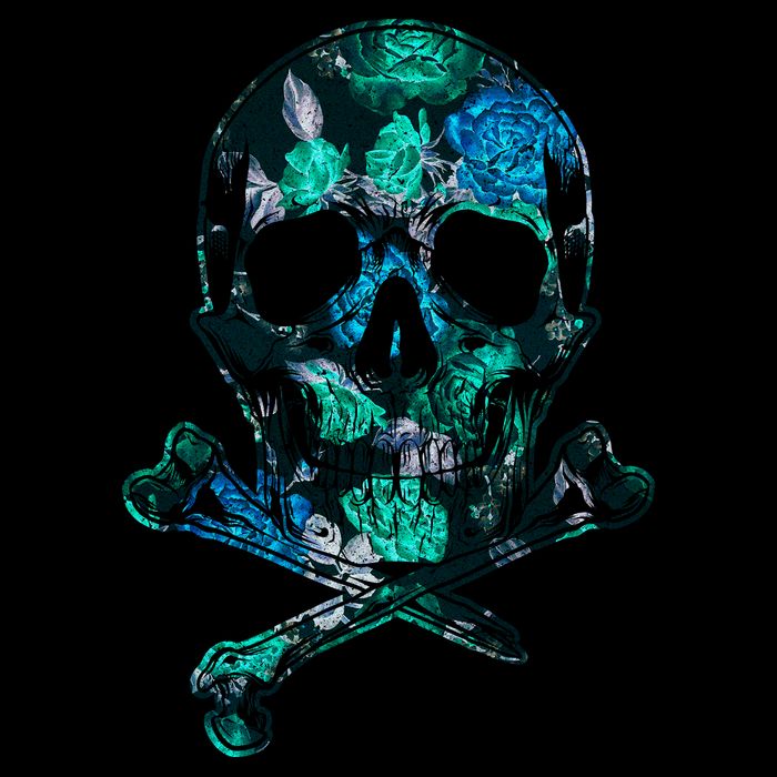 Cool Summer Graphic Skull Sustainable Bucket Hat