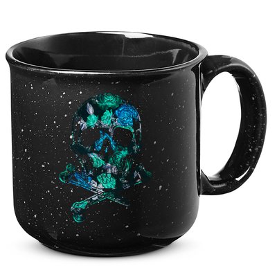 Cool Summer Graphic Skull 15oz Campfire Ceramic Mug