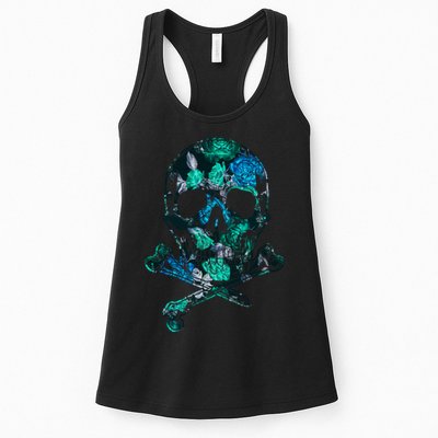 Cool Summer Graphic Skull Womens Tank Top