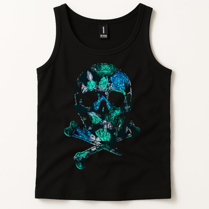 Cool Summer Graphic Skull Tank Top