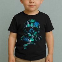 Cool Summer Graphic Skull Toddler T-Shirt