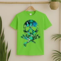 Cool Summer Graphic Skull T-Shirt