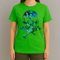 Cool Summer Graphic Skull T-Shirt