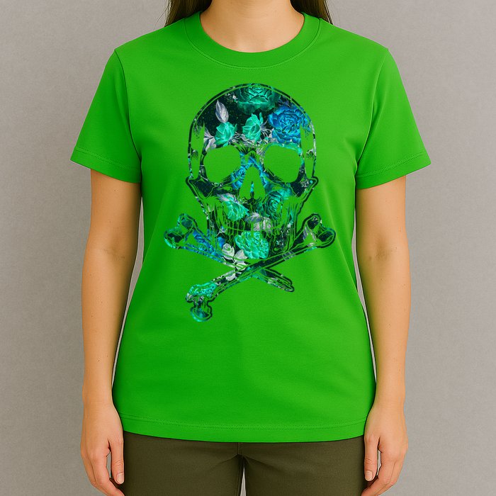 Cool Summer Graphic Skull T-Shirt