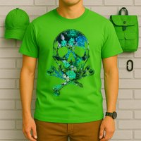 Cool Summer Graphic Skull T-Shirt