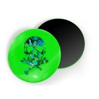 Cool Summer Graphic Skull Magnet
