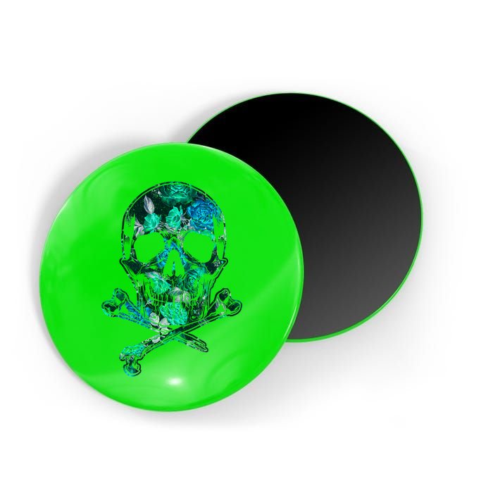 Cool Summer Graphic Skull Magnet