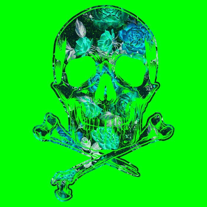 Cool Summer Graphic Skull Kids T-Shirt