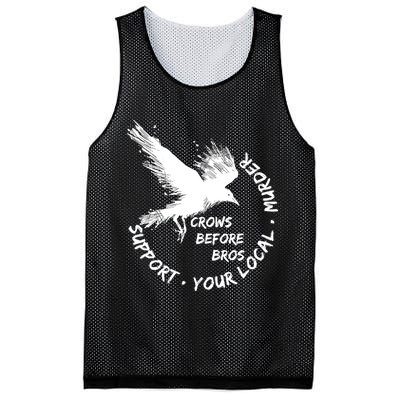 Cool Support Your Local Murder Crows Before Bros Mesh Reversible Basketball Jersey Tank