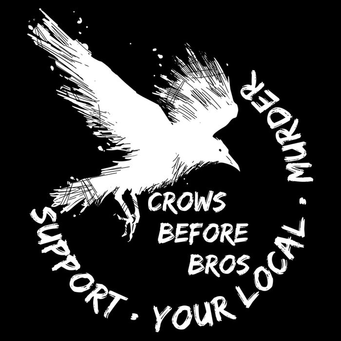 Cool Support Your Local Murder Crows Before Bros Mousepad