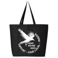 Cool Support Your Local Murder Crows Before Bros 25L Jumbo Tote