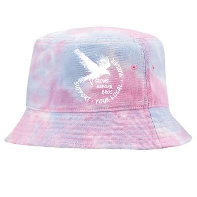 Cool Support Your Local Murder Crows Before Bros Tie-Dyed Bucket Hat