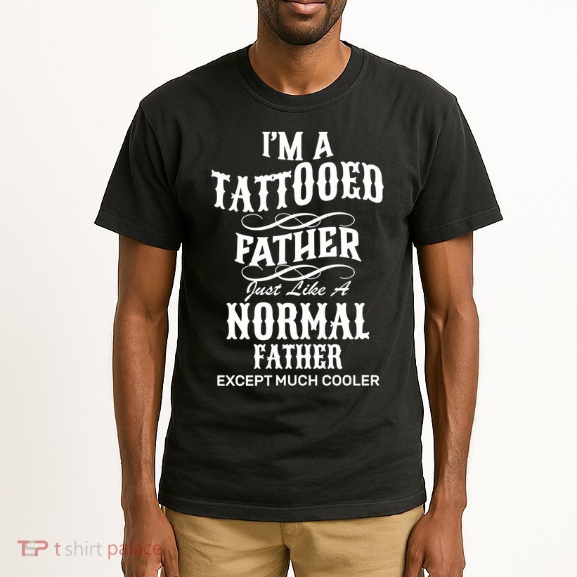 Cool Tattooed Father Tall T-Shirt