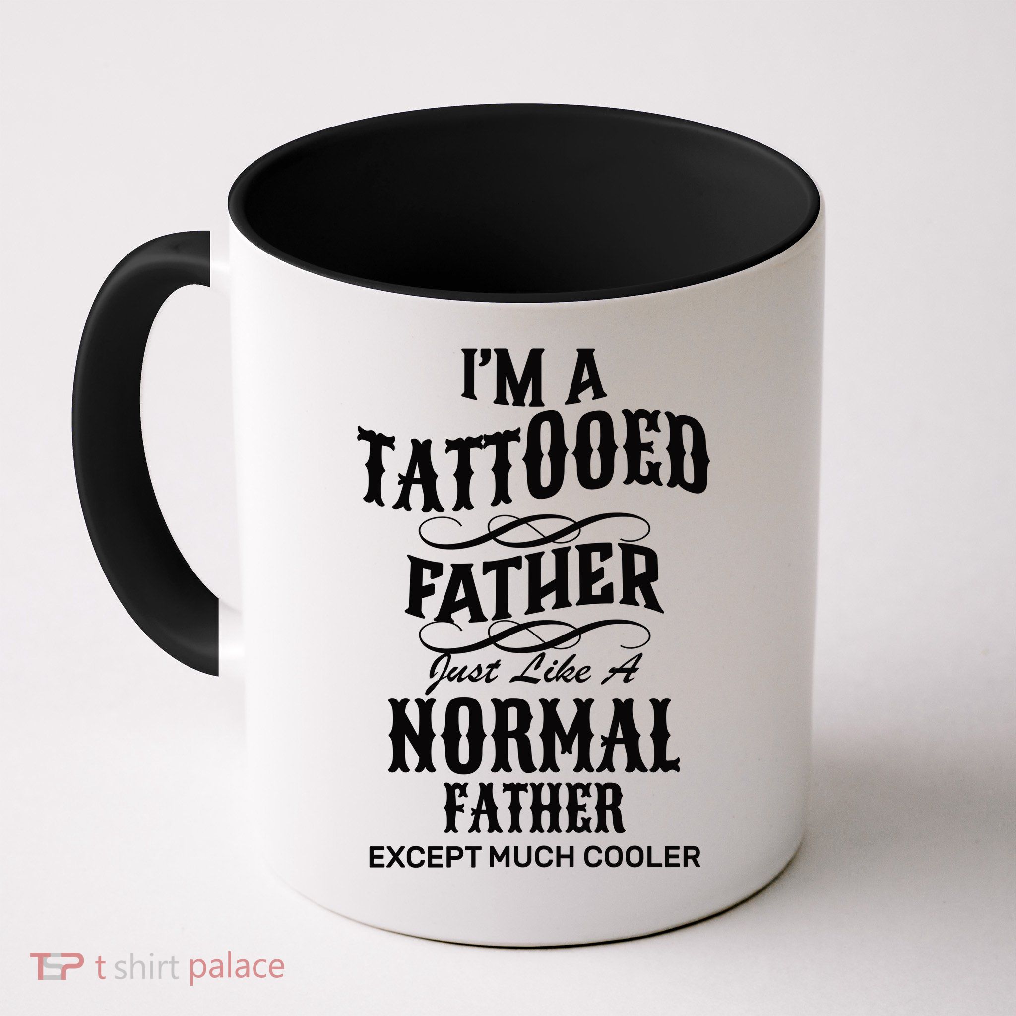 Cool Tattooed Father Coffee Mug