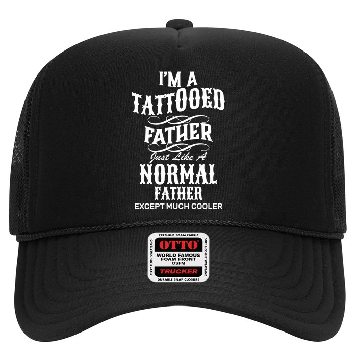 Cool Tattooed Father Trucker Hat