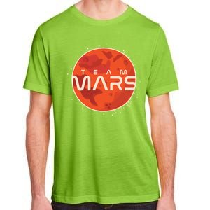 Cool Team Mars Planet Space Logo Adult ChromaSoft Performance T-Shirt