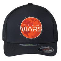 Cool Team Mars Planet Space Logo Flexfit Unipanel Trucker Cap