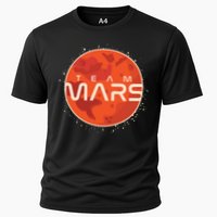 Cool Team Mars Planet Space Logo Performance Shirt