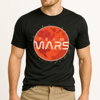 Cool Team Mars Planet Space Logo Performance Shirt